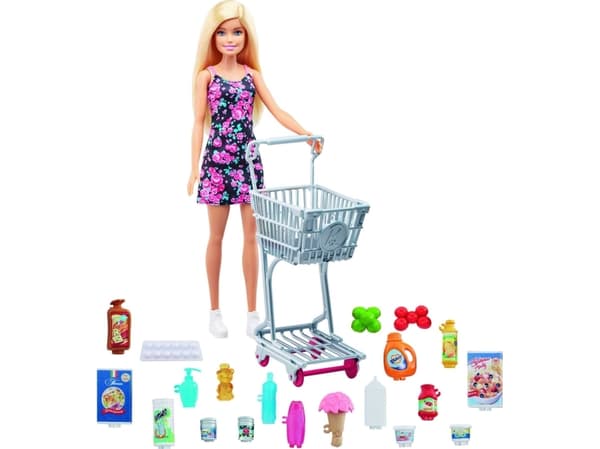 Mattel Barbie dukke shopping - GTK94