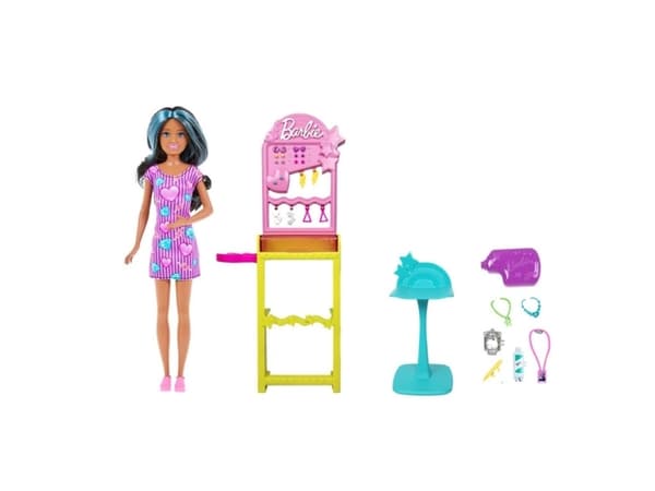 Barbie dukke Mattel Barbie Skipper Første jobb Ørehull HKD78