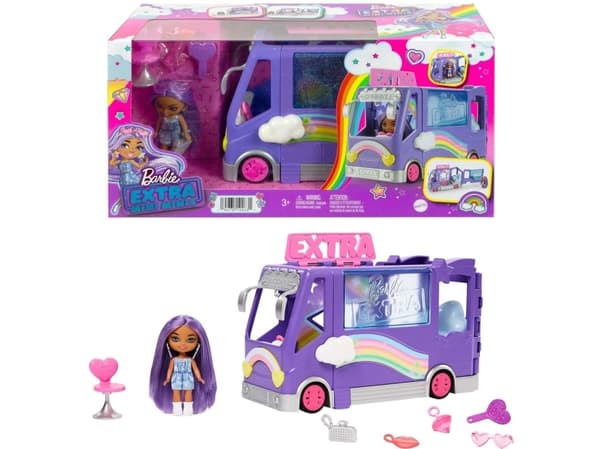 Barbie Extra Concert Minibus + Mini Minis dukkesæt HKF84