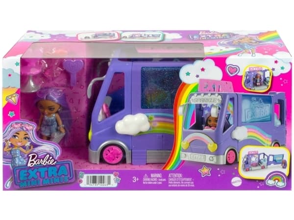 Barbie Extra Concert Minibus + Mini Minis dukkesæt HKF84