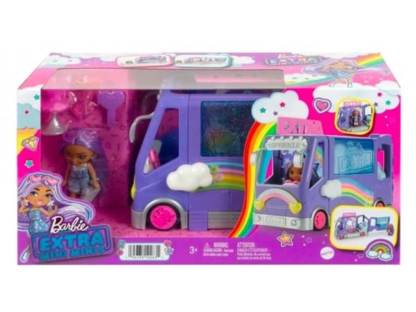Barbie Extra Concert Minibus + Mini Minis dukkesæt HKF84