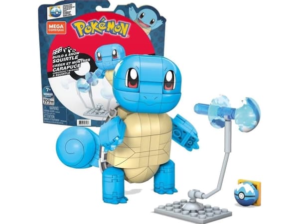 MEGA CONSTRUX blokker POKEMON Squirtle GYH00 GKY95 MATTEL