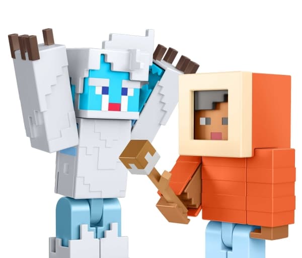 Minecraft Creator Series Mount Enderwood Yeti Scare Story Pack, 6 vuosi/vuosia, Minecraft, Monivärinen, Muovi
