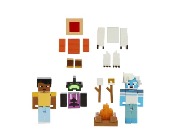 Minecraft Creator Series Mount Enderwood Yeti Scare Story Pack, 6 vuosi/vuosia, Minecraft, Monivärinen, Muovi
