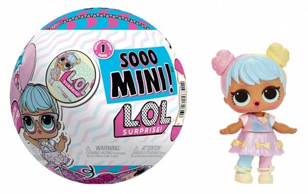 L.O.L. Surprise! Sooo Mini! Dolls Asst, Pieni nukke, Naaras, 4 vuosi/vuosia, Poika/tyttö, 76,2 mm, Valikoidut värit