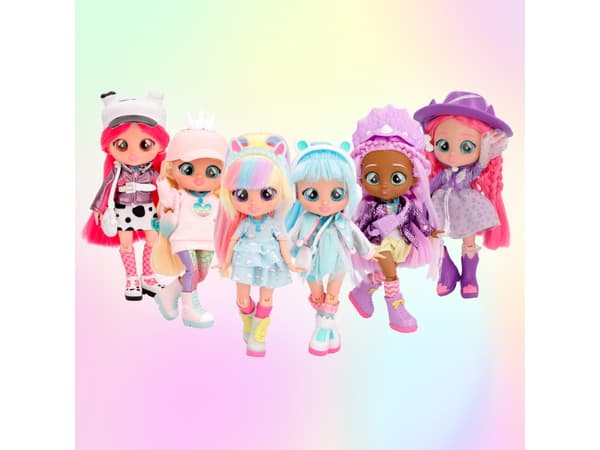 IMC Toys Cry Babies Stella, Modedocka, Flicka, 3 År, Flicka, 200 mm, Multifärg