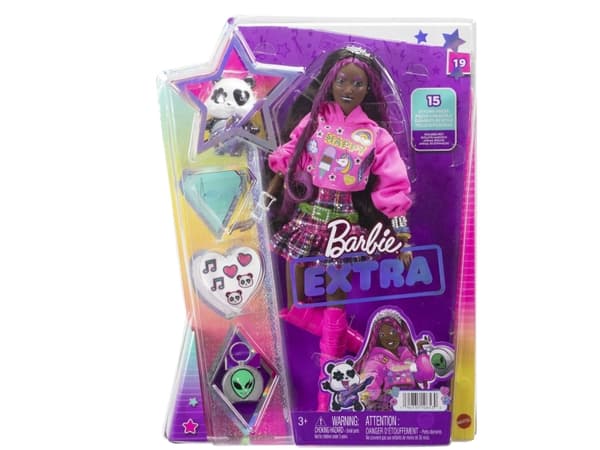 Barbie Extra Doll, Muotinukke, Naaras, 3 vuosi/vuosia, Poika/tyttö, 285 mm, Monivärinen