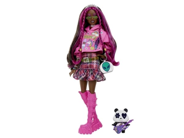 Barbie Extra Doll, Muotinukke, Naaras, 3 vuosi/vuosia, Poika/tyttö, 285 mm, Monivärinen