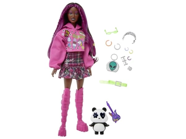 Barbie Extra -docka, Modedocka, Flicka, 3 År, Pojke/flicka, 285 mm, Multifärg
