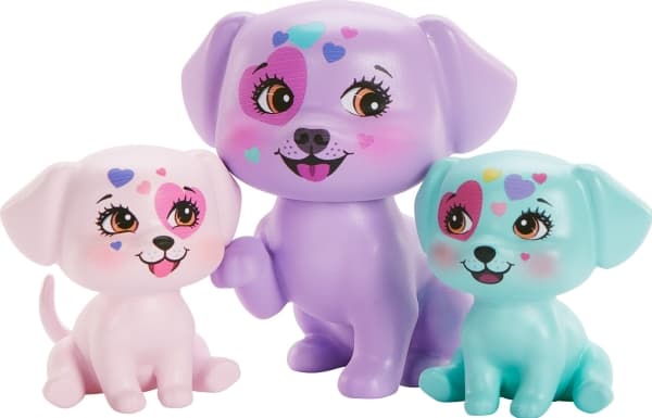 Mattel Enchantimals Dalmatian Family Dessa Dalmatian nukke + hahmot GJX43 HKN14