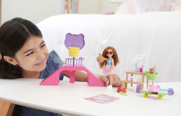 Barbie Chelsea Skatepark Playset