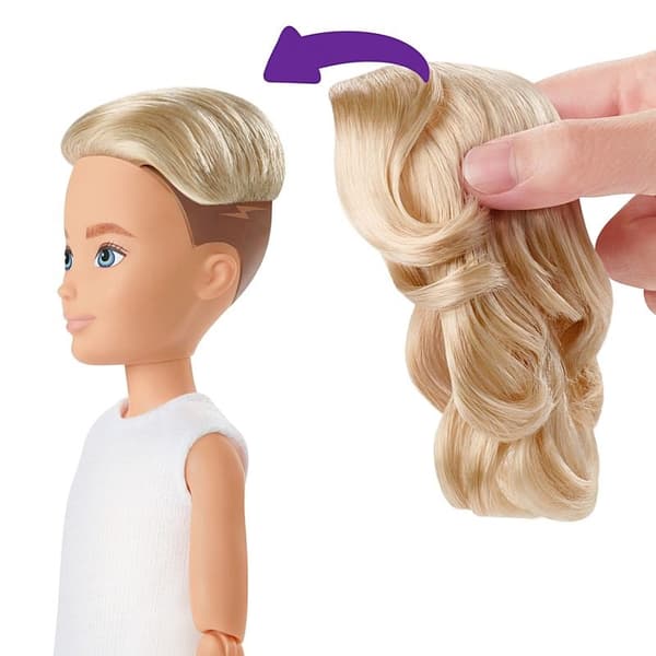 Creatable World Deluxe Dukke m. blont, vågigt  hår