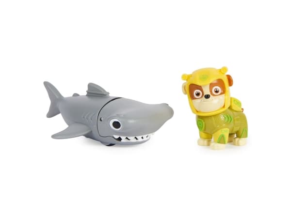 PAW Patrol Aqua Pups Rubble & Hammerhead, 3 vuosi/vuosia, Harmaa, Keltainen