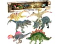 Miniatyrbild 1 av 5: Figur Yokomisiada Uppsättning av dinosaurier DINOSAURS målade 6st ZA2051