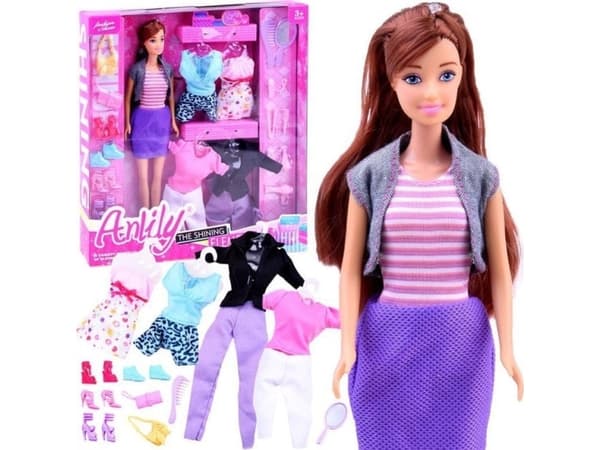Anlily Anlily docka med kläder outfits skor tillbehör ZA2457