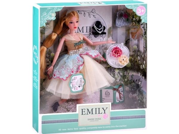 Jokomisiada Emily Doll i cocktailkjole + veske ZA3942