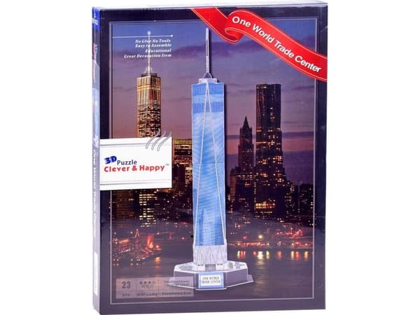 Jokomisiada Puzzle 3D 23el World Trade Center Nowy Jork ZA3787