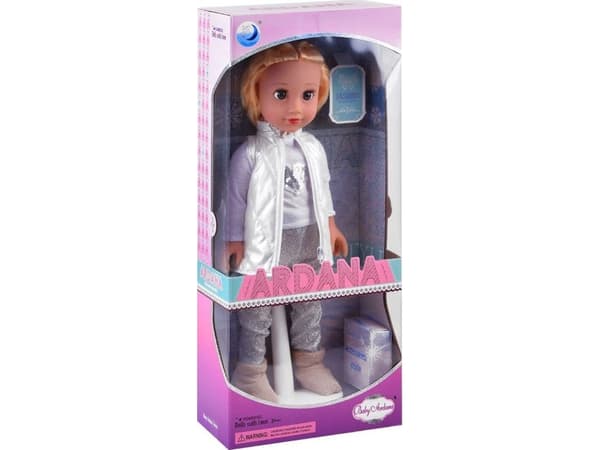 Jokomisiada Doll Adrianna elegant fra bakken 45 cm ZA3892