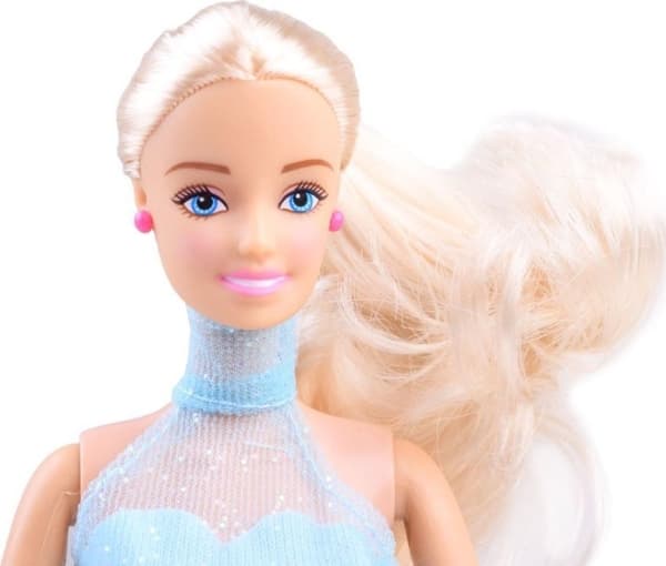 Anlily Anlily Dancer dukke i blå kjole ZA3920