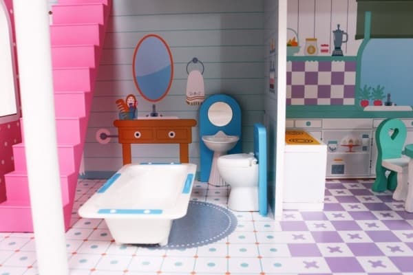 Ramiz Wood Dollhouse tilbehør