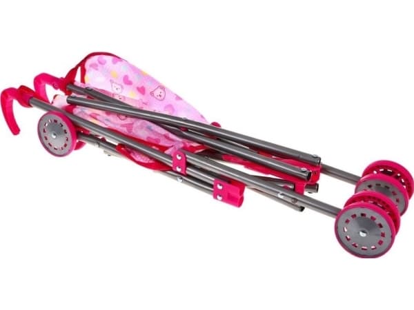 Tillbehörsset för babydockor 3+ Babyvård + Barnvagn + Matstol + Spjälsäng + 2 väskor