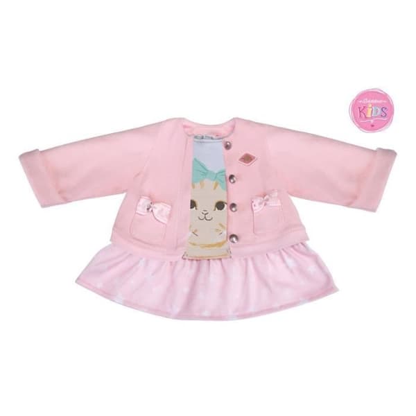 Schildkröt - Kitten 2-i-1 klänning och jacka outfit - 651400026