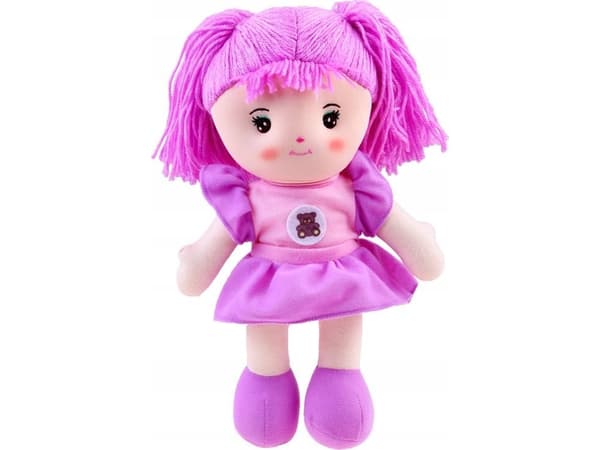 Yokomisiada räsynukke Susie 33cm laventeli mekko ZA3853
