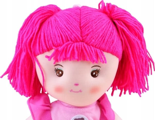Jokomisiada Zuzia 33 cm filledukke i rosa kjole ZA3853