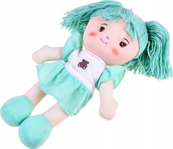 Jokomisiada Zuzia 33 cm filledukke i mint kjole ZA3853