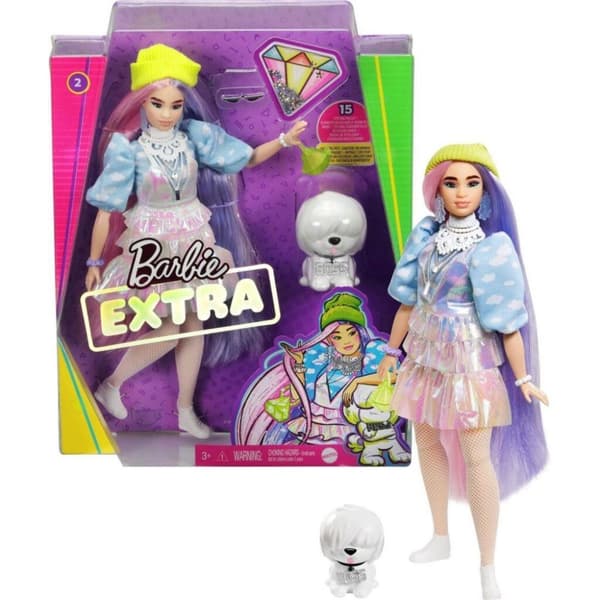 Barbie Extra Doll Beanie + Tillbehör
