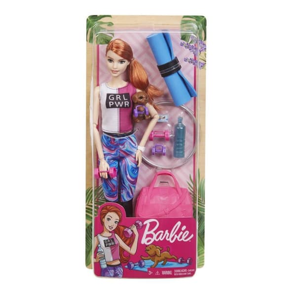 Barbie lekset blandat