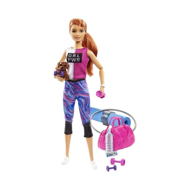Barbie lekset blandat