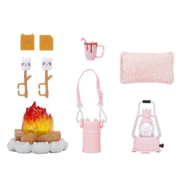 Efter! Efter! Efter! Surprise Kitty-Cat Camping Playset + Light