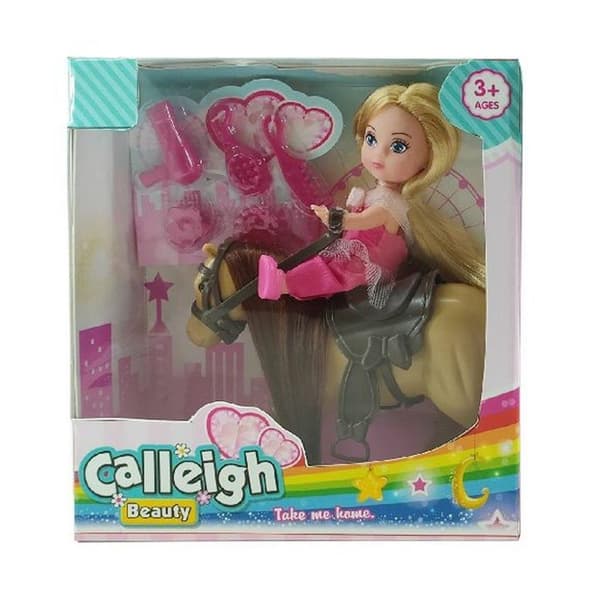 Calleigh Minihäst med docka + diverse tillbehör
