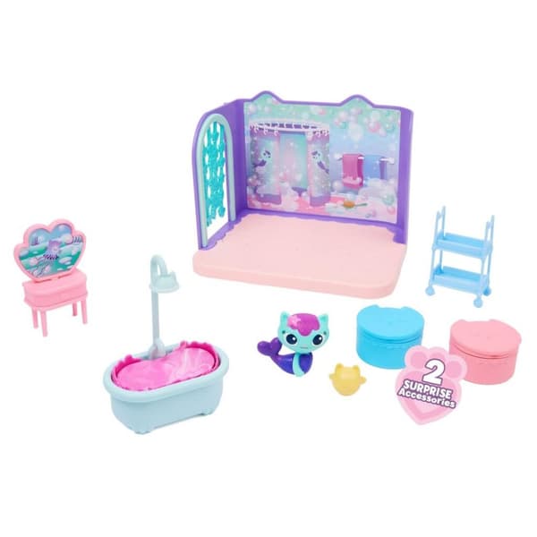 Gabbys Dukkehus Mercats Primp and Pamper Badroom