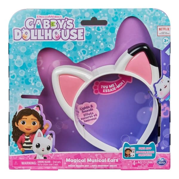 Gabbys Dollhouse Magic Musical - Cat Ears + Light
