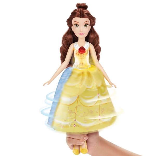 Disney Princess Spin and Switch Belle + Ljus och ljud