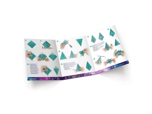 Nebulous Star Origami Lanterns