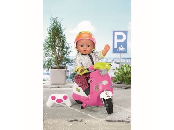 DUKKETILBEHØR - BB CITY RC GLAM-SCOOTER