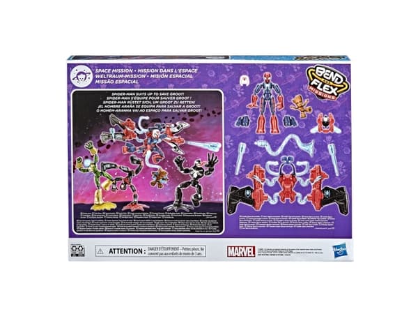 Marvel Spider-Man Bend and Flex Missions Spider-Man Space Mission