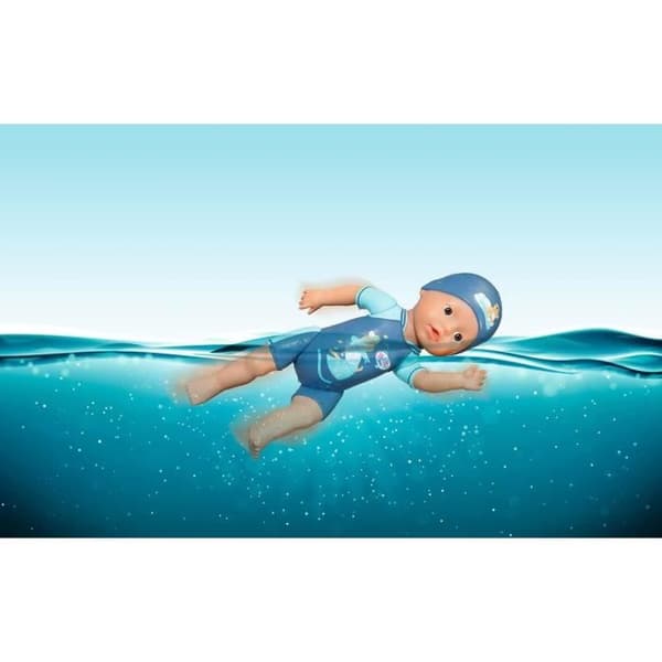 Baby född - min första bad pojke 30 cm