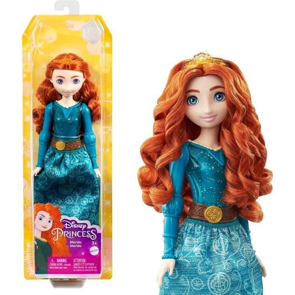 Disney Princess - Merida 29cm Doll - Mannequins Dolls - 3 år och +