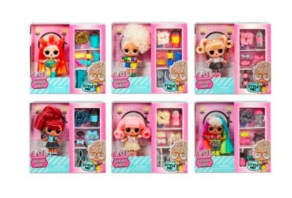 L.O.L. Surprise! Hair Hair Hair Tots, Minidukke, Hunkjønn, 4 år, Jente, 139,7 mm, 136,364 g