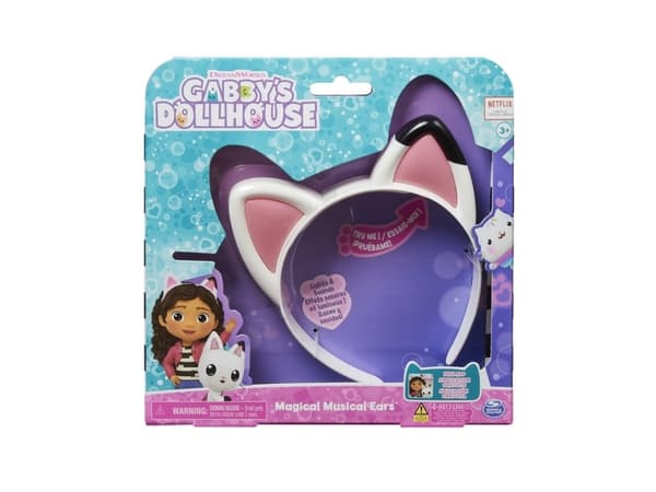 Gabby''s Dollhouse GDH RLP Magical Musical Ears GML, 3 år, Gir fra seg lyd, LR44