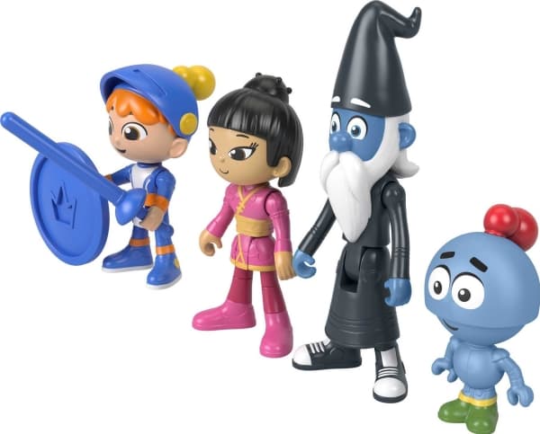 Mattel Gus Little - Suuri ritari figuuri 4-pack HGY69 MATTEL p5 mix hinta per 1 kpl