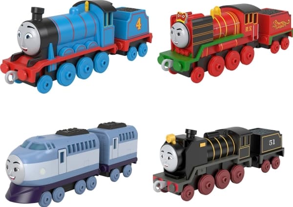 Thomas and Friends small steam engine with wagon (HFX91)