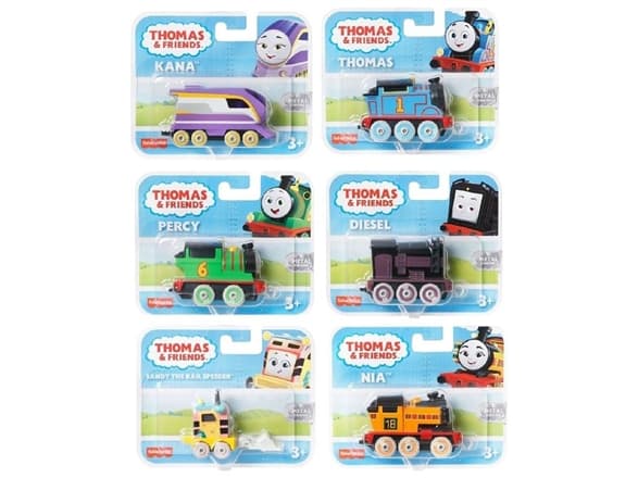 Mattel Fisher-Price Tom and Friends Pieni metallinen veturi mix HFX89 p6 MATTEL hinta per 1 kpl