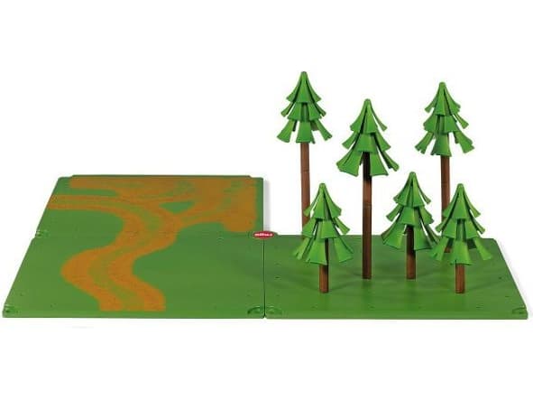 SIKU WORLD dirt roads and forest, scenery