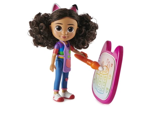 Gabby''s Dollhouse GDH DOL GabbyDlxCrftDoll GML, Minidocka, Könsneutral, 3 År, Flicka, Multifärg