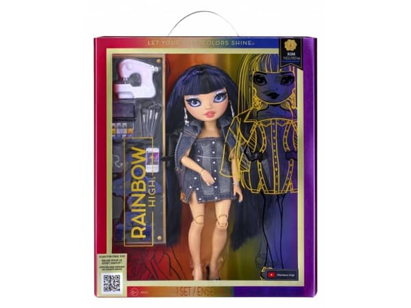 Rainbow High Blue Fashion Doll- Kim Nguyen, Muotinukke, Naaras, 4 vuosi/vuosia, Poika/tyttö, Monivärinen